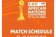  CHAN 2024 : La CAF publie le calendrier des matchs du Championnat d'Afrique des Nations 
