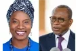 Angélique Kidjo et Patrice Talon
