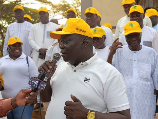 Législatives 2026 : à Abomey, Gildas Agonkan mobilise l'électorat pour la victoire de l'UP-R