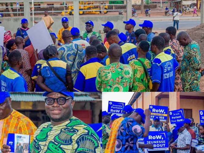 Présidentielle du 12 avril : Fréjus Boris Sonon mobilise le Zou pour un fort taux de participation