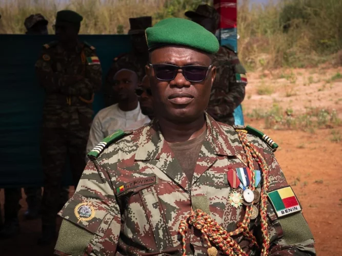 Bénin : le lieutenant-colonel Georges Kpovihin prend le commandement de l'École nationale des officiers de Toffo 