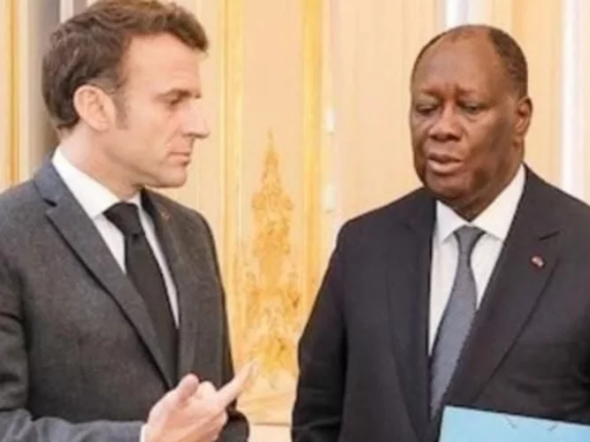 Présidentielle d'octobre en Côte d'Ivoire : Ouattara fait une promesse à Macron ‎